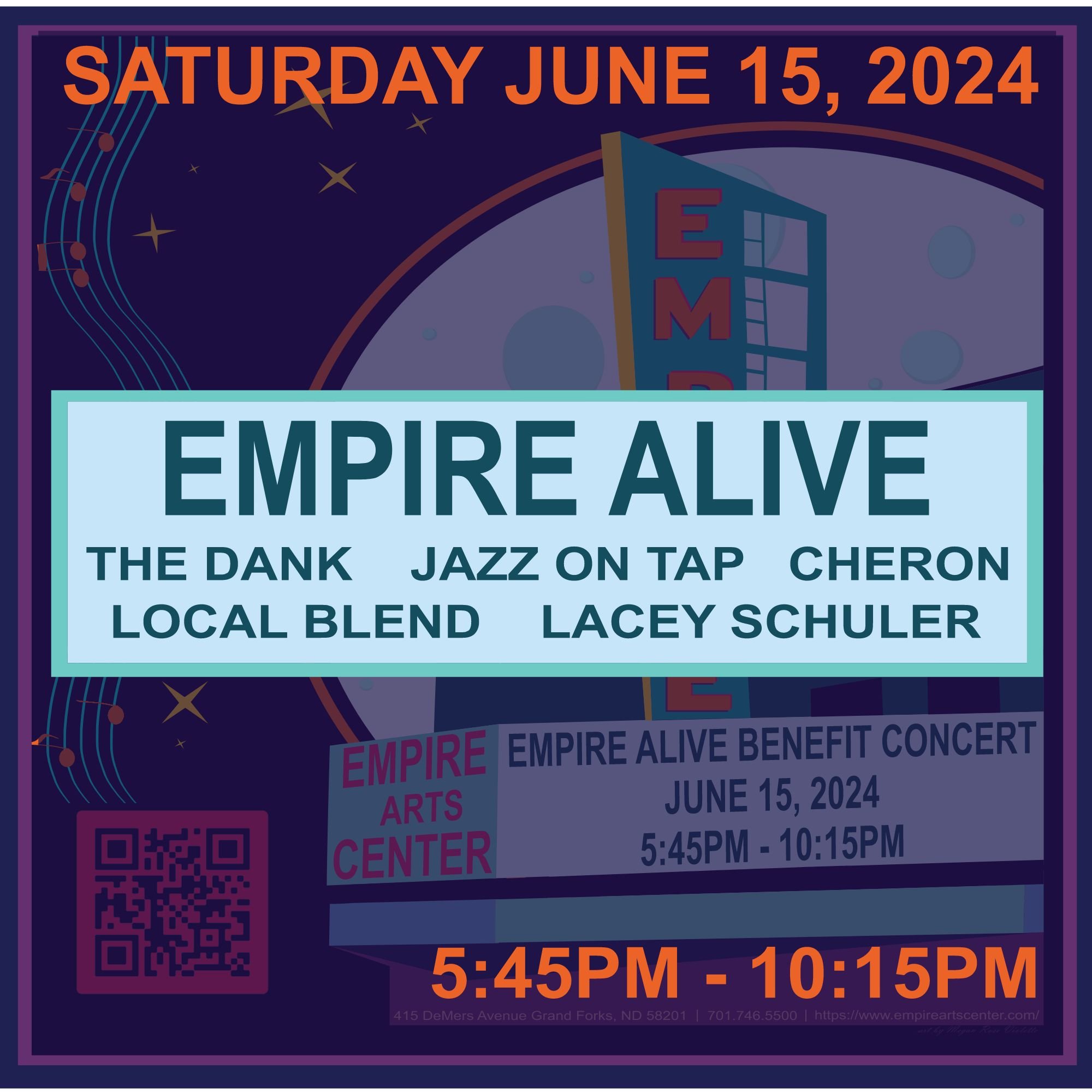 Empire Alive 2024 - Benefit Concert — Empire Arts Center